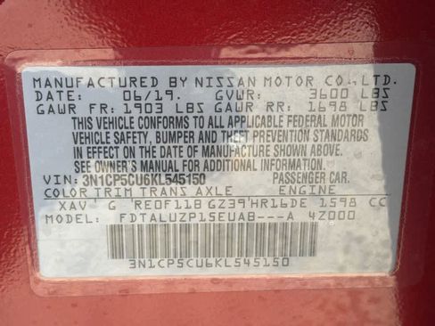 Used 2019 Nissan Kicks SR w/ SR Premium Package image 30