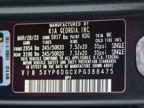 Used 2023 Kia Telluride S w/ S Sunroof Package image 30