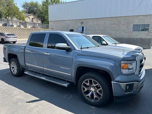 Used 2015 GMC Sierra 1500 SLT w/ SLT Crew Cab Value Package AWD/4WD image 2