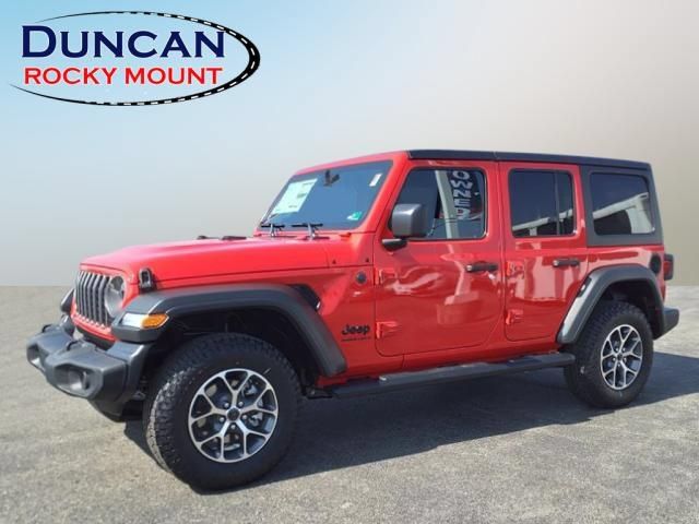 Used 2025 Jeep Wrangler Unlimited Sport AWD/4WD image 1