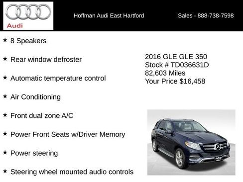 Used 2016 Mercedes-Benz GLE 350 4MATIC image 12