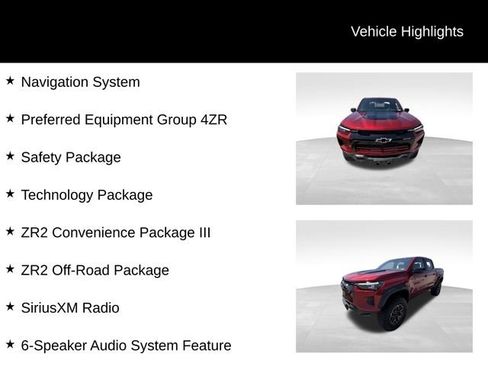 Used 2023 Chevrolet Colorado ZR2 w/ ZR2 Convenience Package III AWD/4WD image 12