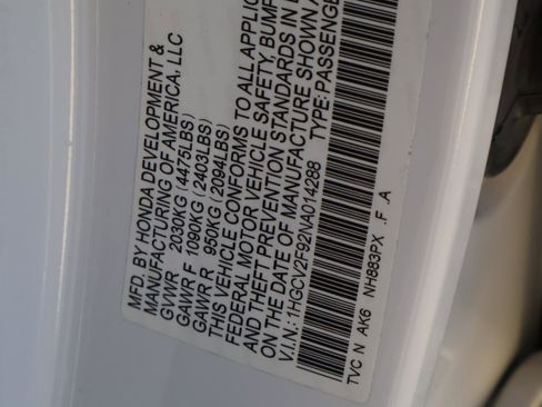 Used 2022 Honda Accord Touring image 21