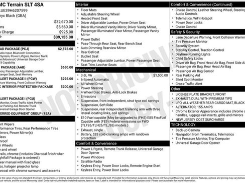 Used 2017 GMC Terrain SLT w/ Open Road Package image 7