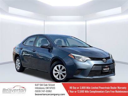 Used 2016 Toyota Corolla L