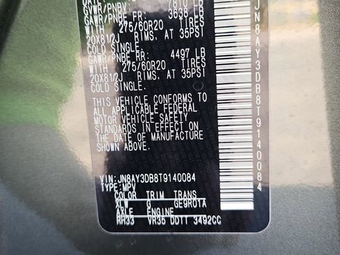 New 2026 Nissan Armada PRO-4X AWD/4WD image 30