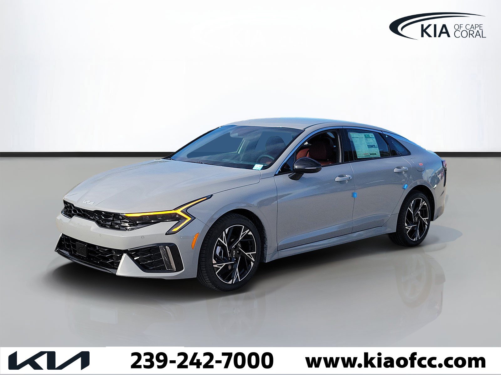 New 2026 Kia K5 GT-Line w/ GT-Line Red Interior Package FWD image 3