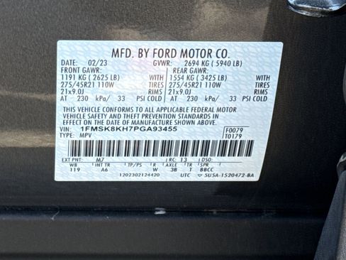 Used 2023 Ford Explorer ST-Line w/ Class IV Trailer Tow Package AWD/4WD image 31