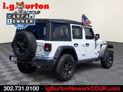 Certified 2025 Jeep Wrangler Unlimited Sport AWD/4WD image 6