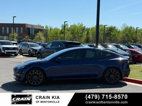 Used 2021 Tesla Model 3 Performance AWD/4WD image 4
