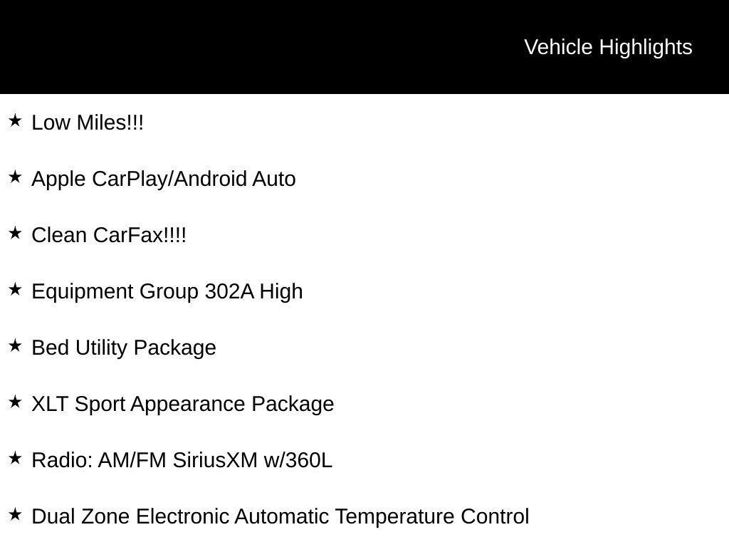 Certified 2023 Ford F150 XLT w/ Equipment Group 302A High AWD/4WD image 7