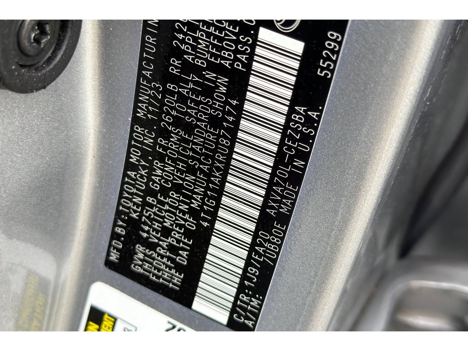 Certified 2024 Toyota Camry SE FWD image 31