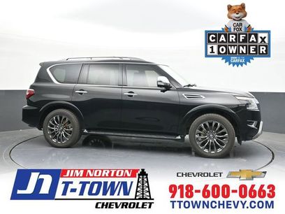 Used 2023 Nissan Armada Platinum w/ Captain's Chairs Package