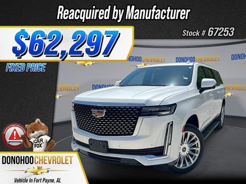 Used 2023 Cadillac Escalade ESV Premium Luxury RWD image 1