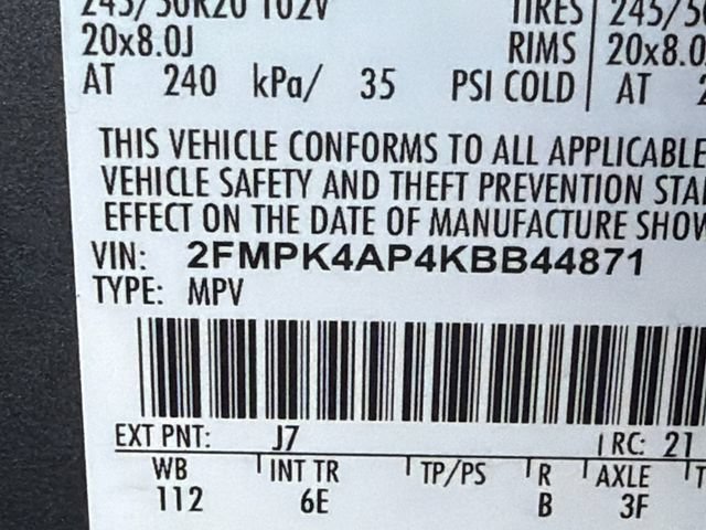 Used 2019 Ford Edge ST w/ Convenience Package AWD/4WD image 34