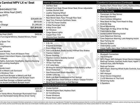 Used 2024 Kia Carnival LX FWD image 13