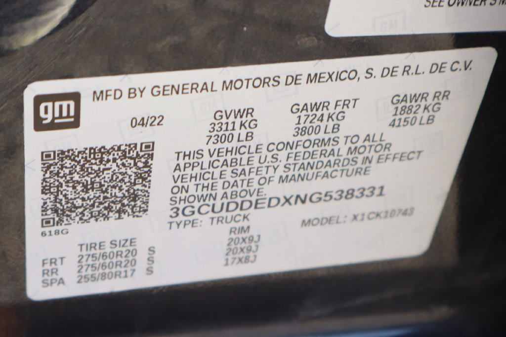 Used 2022 Chevrolet Silverado 1500 LT w/ Max Trailering Package AWD/4WD image 55