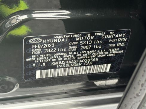 Used 2023 Hyundai Ioniq 6 SEL w/ Cargo Package RWD image 41