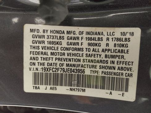 Used 2018 Honda Civic EX image 33