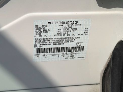 Used 2024 Ford Edge SEL w/ Convenience Package AWD/4WD image 32