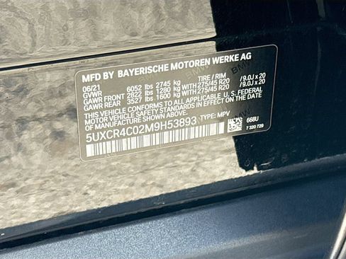 Used 2021 BMW X5 sDrive40i w/ Convenience Package 3 RWD image 35