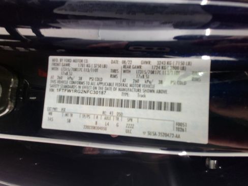 Used 2022 Ford F150 Raptor w/ Equipment Group 801A High AWD/4WD image 57