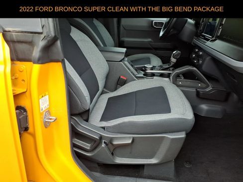 Used 2022 Ford Bronco Big Bend w/ Sasquatch Package AWD/4WD image 8