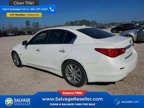 Used 2014 INFINITI Q50 Premium w/ Navigation Package image 3