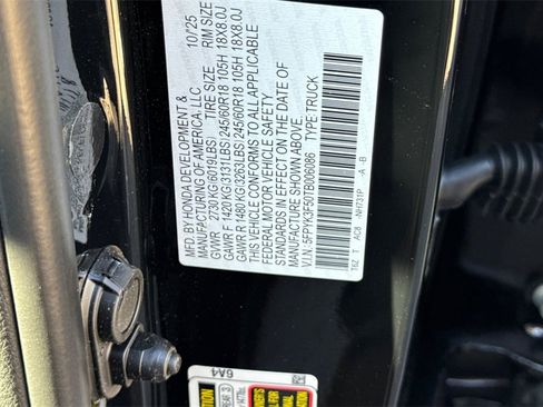 New 2026 Honda Ridgeline RTL image 33