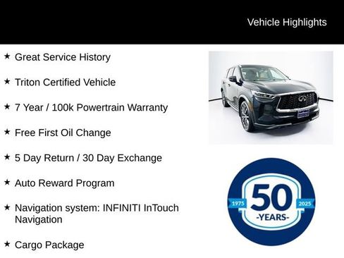 Used 2023 INFINITI QX60 Sensory w/ Cargo Package image 7