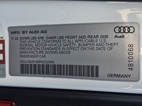 Used 2023 Audi A4 2.0T Premium w/ 18" Wheel Package image 33