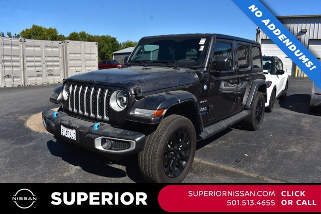 Used 2022 Jeep Wrangler Unlimited Sahara w/ Cold Weather Group AWD/4WD image 1