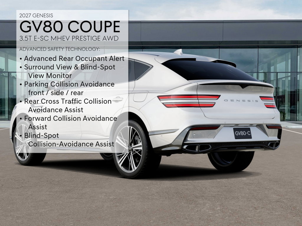 New 2027 Genesis GV80 3.5T e-SC AWD/4WD image 7