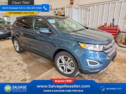 Used 2016 Ford Edge Titanium w/ Equipment Group 301A AWD/4WD image 5