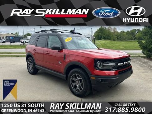 Certified 2022 Ford Bronco Sport Outer Banks w/ Tech Package AWD/4WD image 1