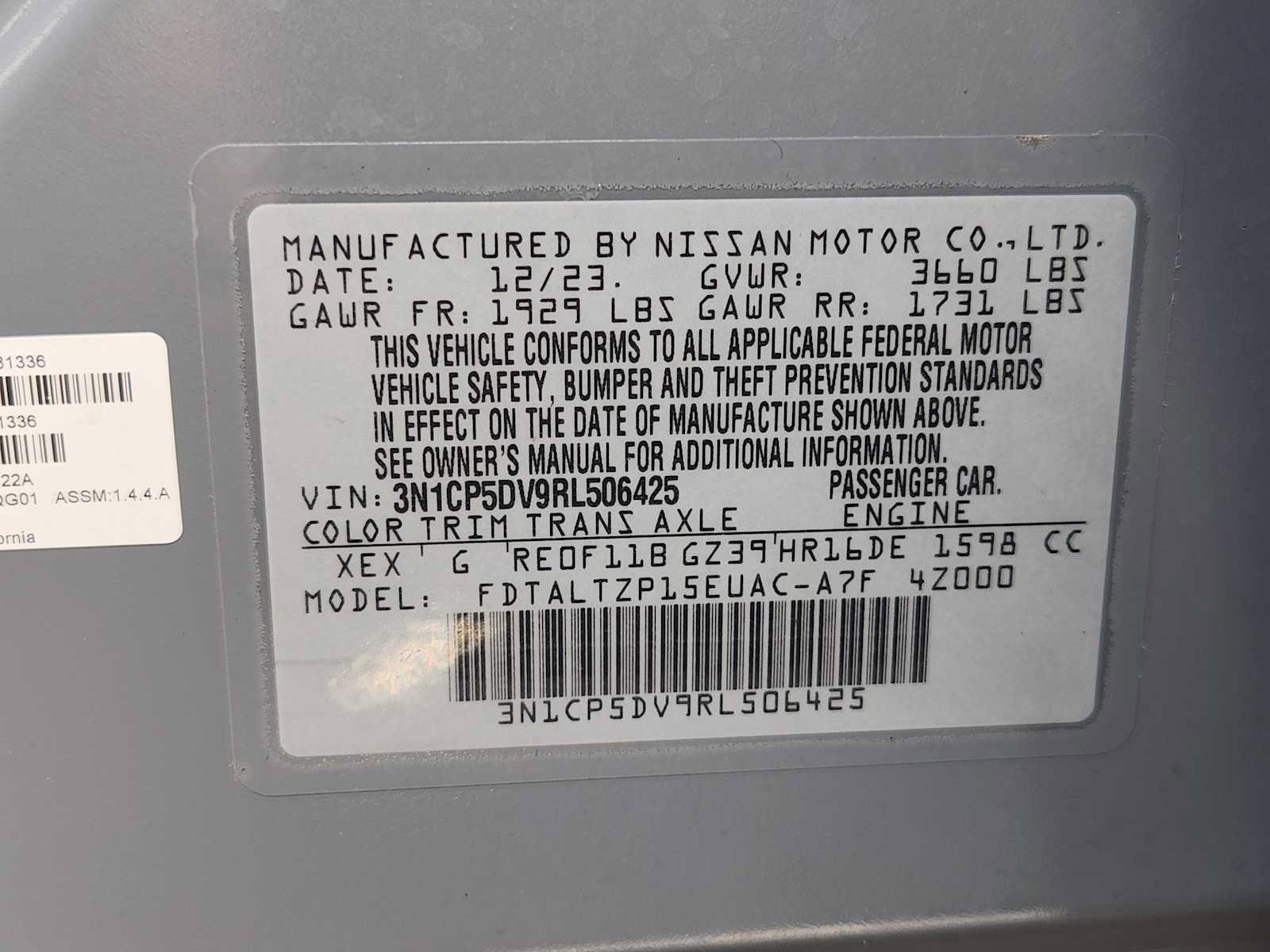 Used 2024 Nissan Kicks SR FWD image 32