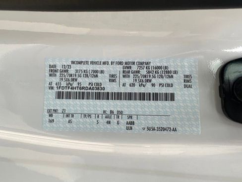 New 2024 Ford F450 XL w/ Snow Plow Prep Package image 44