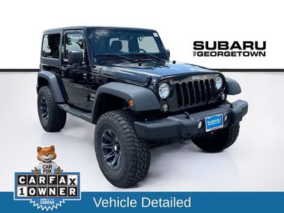 Used 2015 Jeep Wrangler Sport w/ Quick Order Package 24S