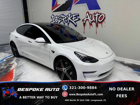 Used 2021 Tesla Model 3 Performance AWD/4WD image 1