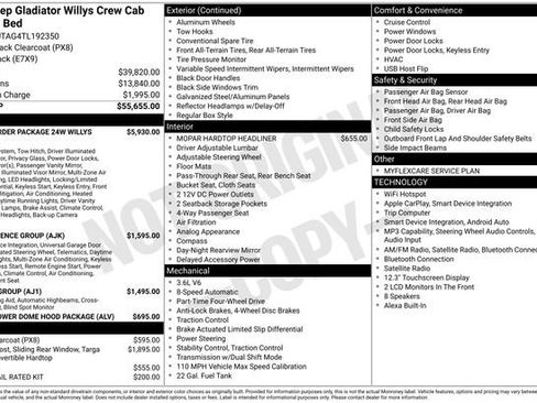 New 2026 Jeep Gladiator Sport AWD/4WD image 26