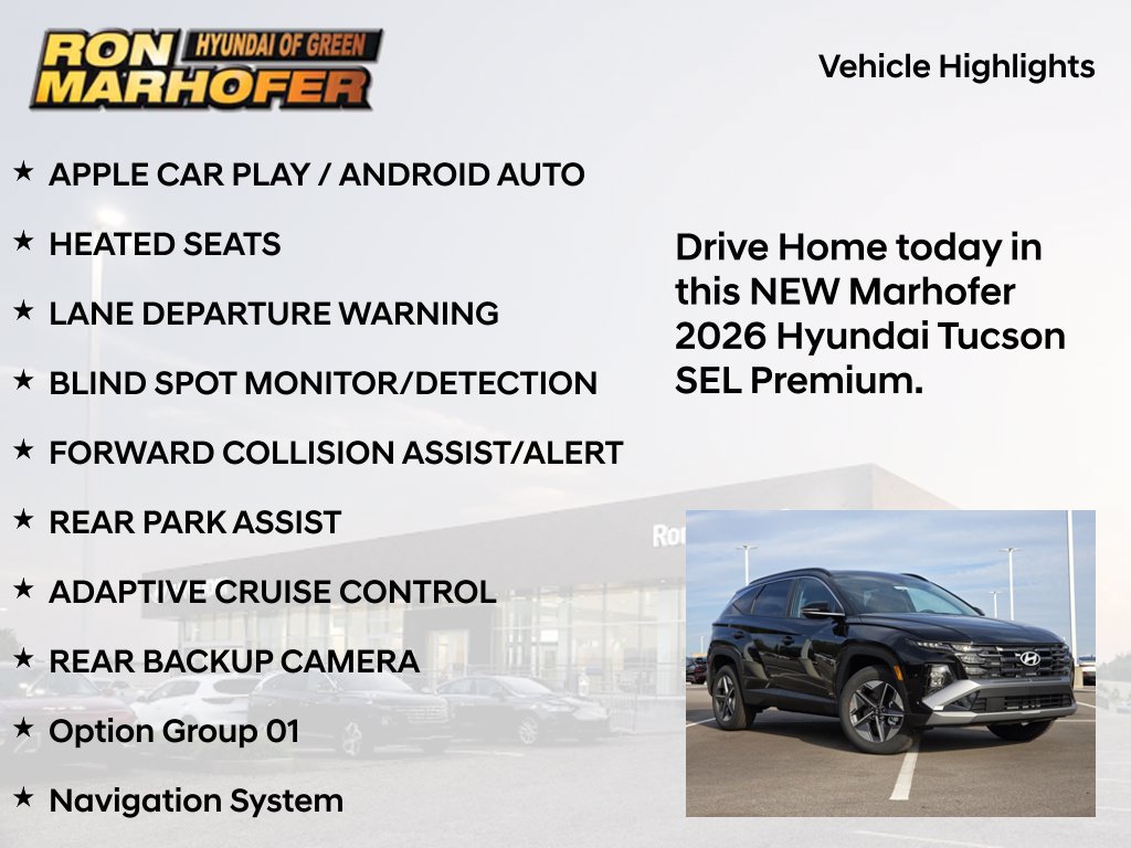 New 2026 Hyundai Tucson SEL AWD/4WD image 15