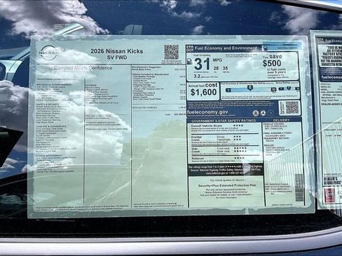 New 2026 Nissan Kicks SV image 12