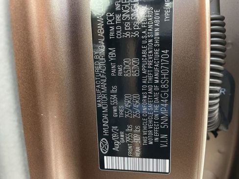 Certified 2025 Hyundai Santa Fe Limited image 34