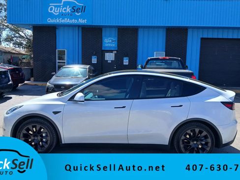 Used 2020 Tesla Model Y Long Range AWD/4WD image 1