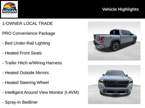 Used 2023 Nissan Frontier Pro-X w/ Pro Convenience Package RWD image 19