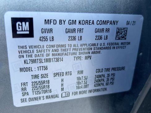 Certified 2021 Chevrolet TrailBlazer RS w/ Technology Package image 19