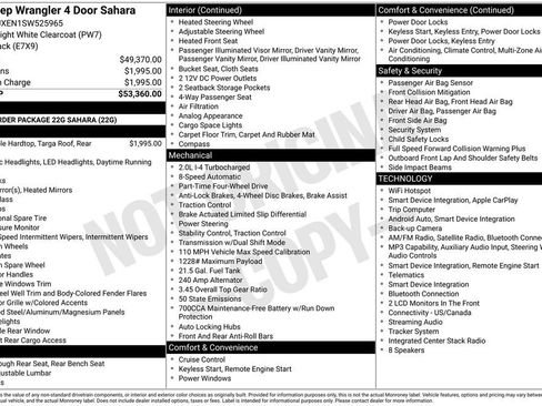 Used 2025 Jeep Wrangler Sahara image 4
