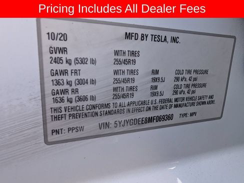 Used 2021 Tesla Model Y Long Range AWD/4WD image 14