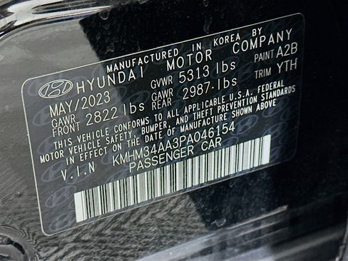 Used 2023 Hyundai Ioniq 6 SEL w/ Cargo Package RWD image 12
