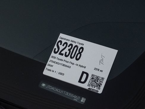 Used 2026 Toyota Prius XSE image 27